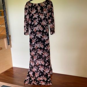 For love and lemons maxi dress with slit